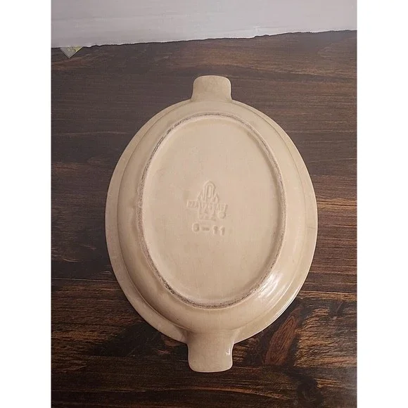 Pfaltzgraff Village Oval Baker Baking Dish 6-11 Vintage Old Castle Mark - Picture 3 of 11